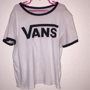 a vans t-shirt